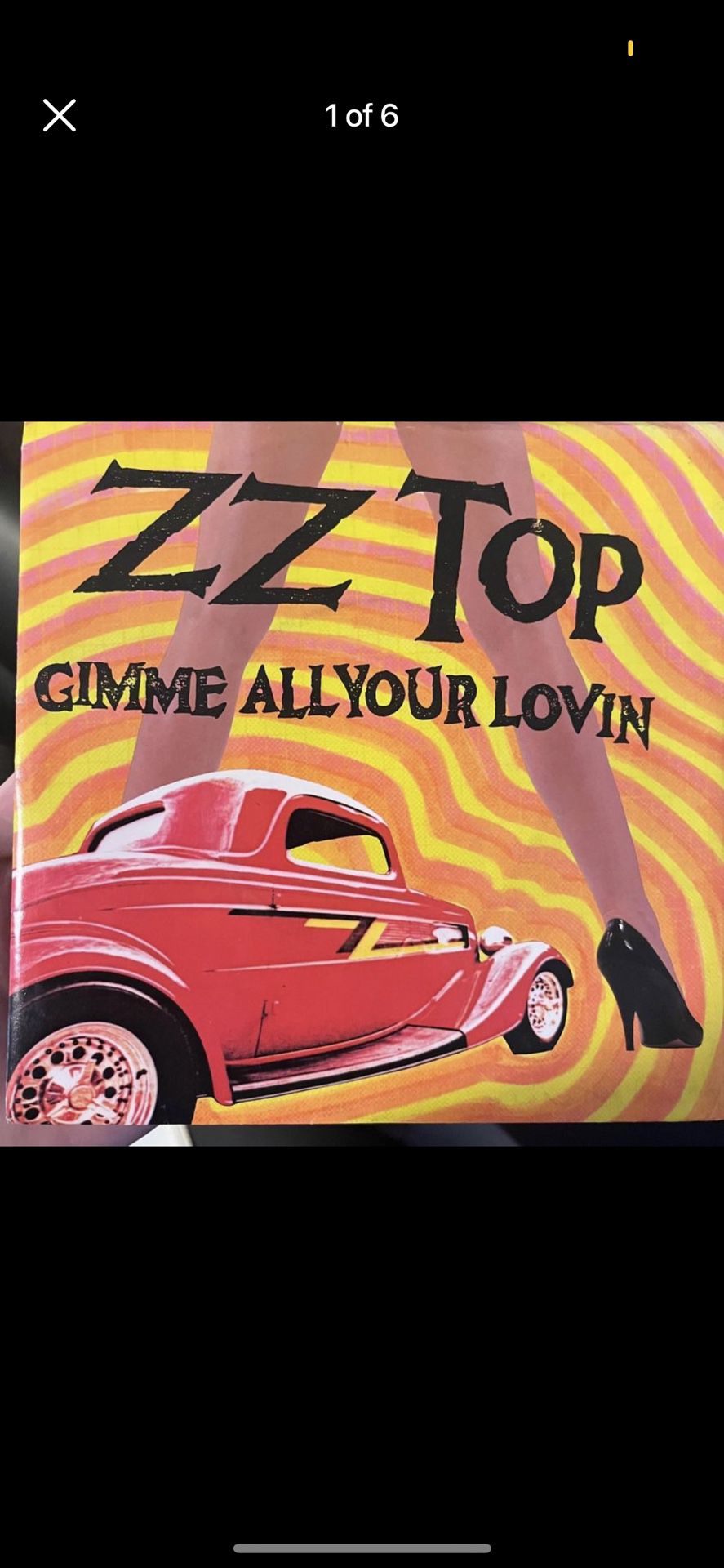 Vinyl Record ZZ Top