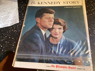 President John f.Kennedy Philadelphia Inquirer Sunday Supplement 