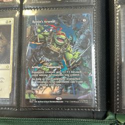 Ronin's Arsenal - Conqueror's Flail (Borderless) - Teenage Mutant Ninja Turtles Source Material (PZA) Magic The Gathering Mtg Card