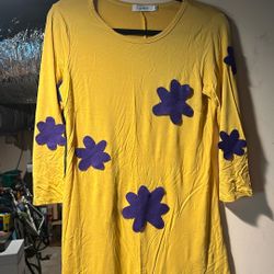 Women's Yellow Tunic/Dress