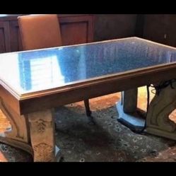 Spectacular granite executive desk/table