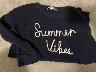 LOFT Summer Vibes Sweater Size Small