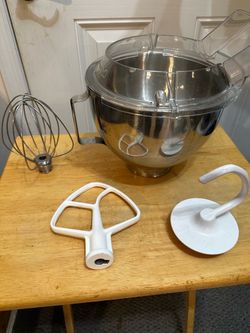 KitchenAid Stand Mixer Bowl with Attachments