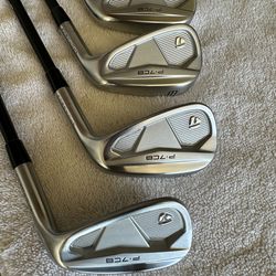 Taylormade P7CB/P770 5-AW combo with upgraded Axiom shafts