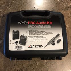 Azden WHD-PRO Pro Series Stereo Audio System Kit for HD SLR's & Mini DV Cameras