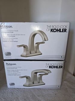 Kohler Rubicon 4" Bathroom Sink Faucet $60 ea.  Brand New (Price is Firm)