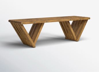 54” Pine Wood Bench