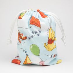 Winnie the Pooh Fabric Gift Bags, Set of 10