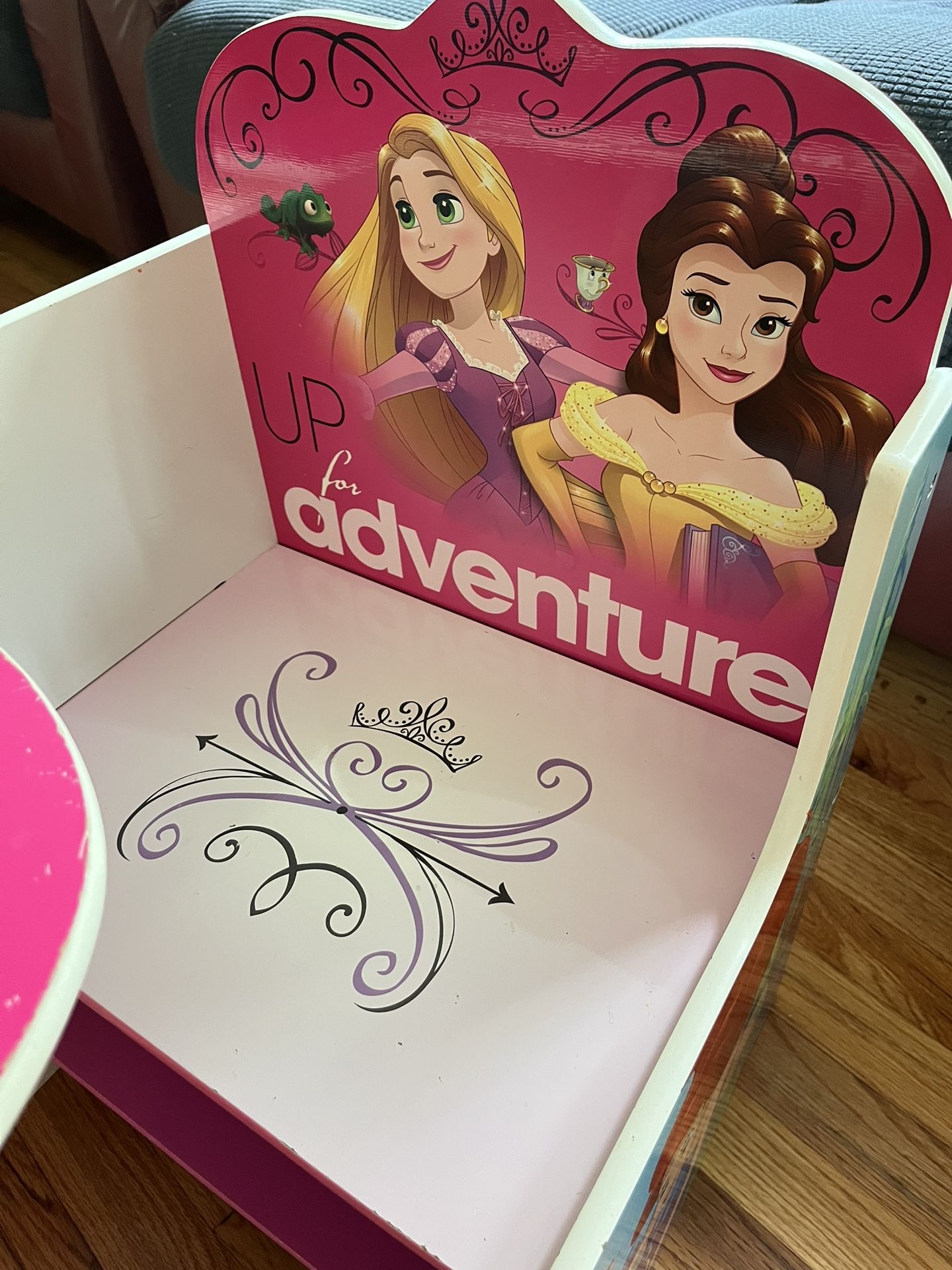 Delta Children Chair Desk Without Storage Bin, Disney Princess