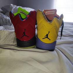 They Are Jordans And They Are A Size 8 Ina Half