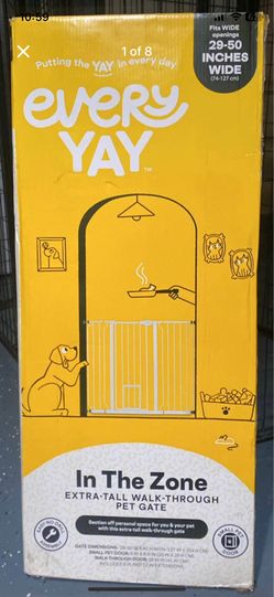 Every yay dog walk-through gate