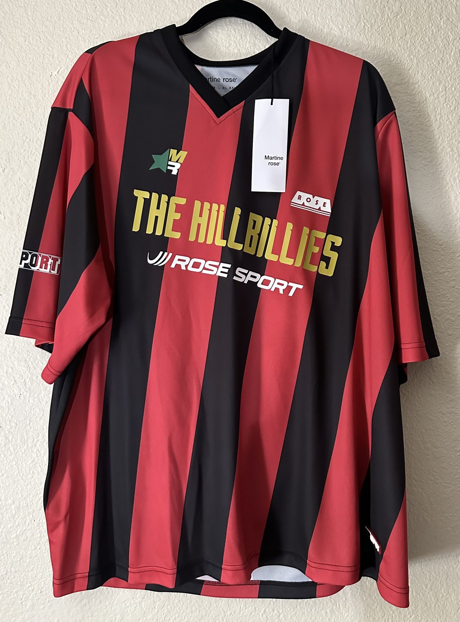 Kendrick Lamar x Martine Rose The Hillbillies Asymmetrical Jersey
