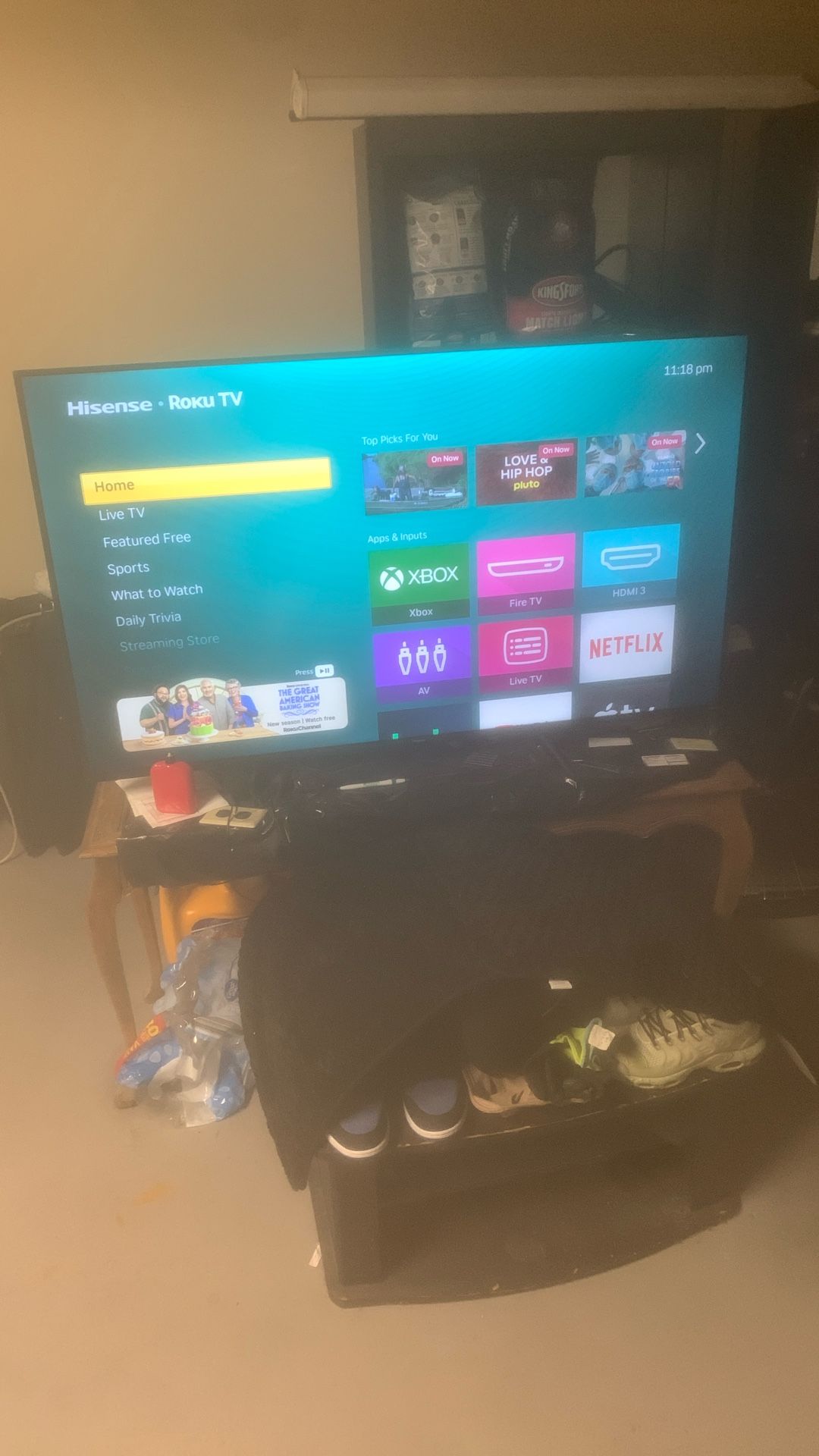 4k Hisense Roku Tv 58’