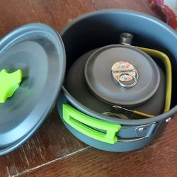 Hiking Camping Cook Pot, Kettle, Lightweight 