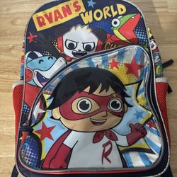 NEW RYANS WORLD BACK PACK