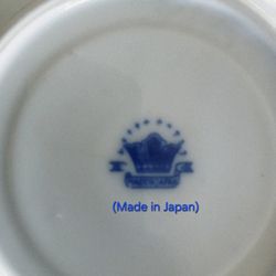 Vintage Japanese Blue Willow Side Plate