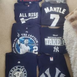 YANKEES FANS! CLASSIC TEES SIZE LARGE. $15 EACH OR BUNDLE ALL