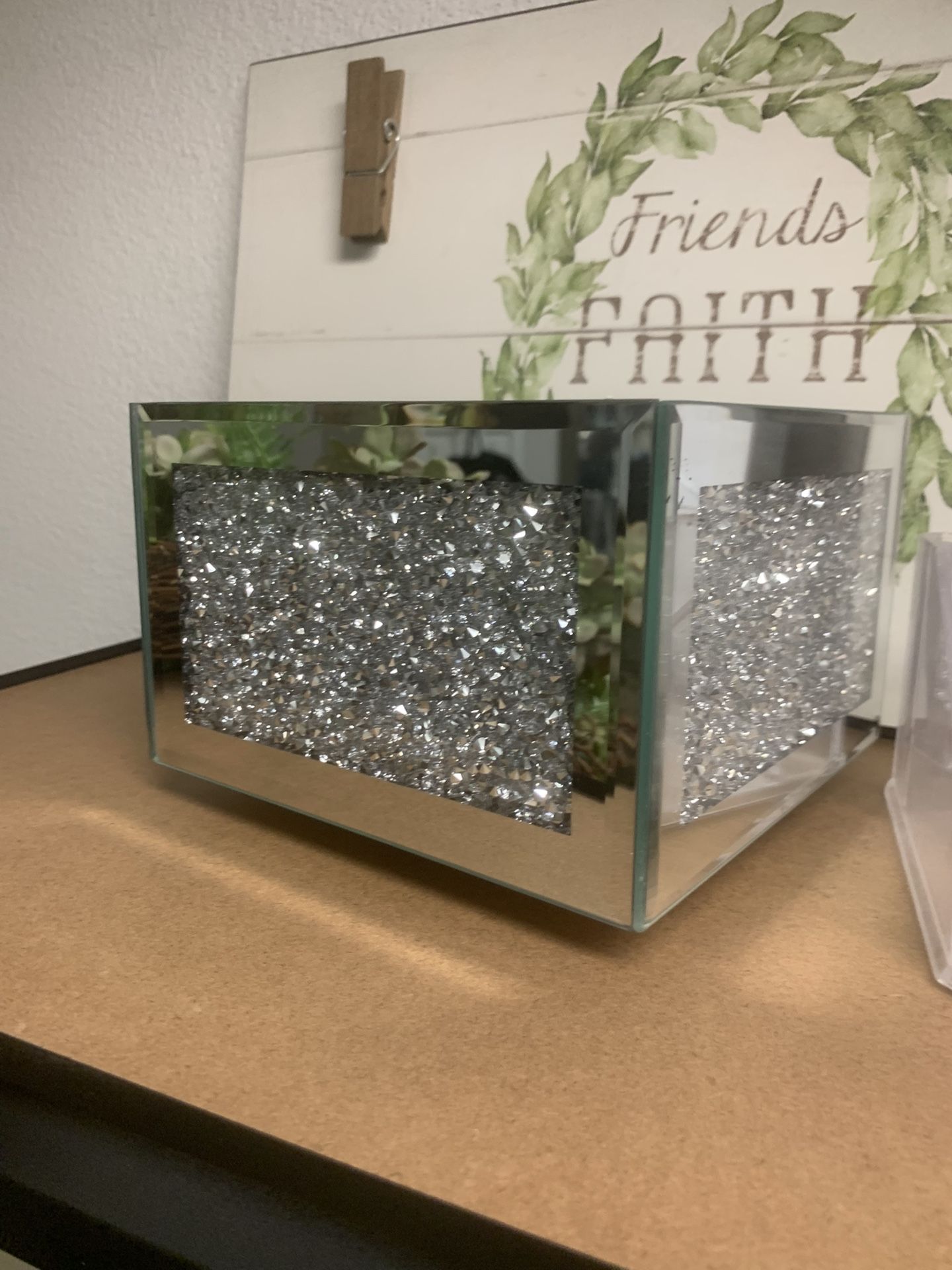 Mirror Make Up Brush Holder