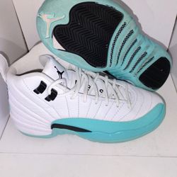 Jordan 12 Light Aqua