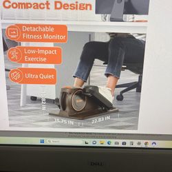 Elliptical Exerciser Portable Under Desk