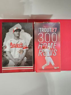 MIKE  TROUT 300th homerun bobblehead lot