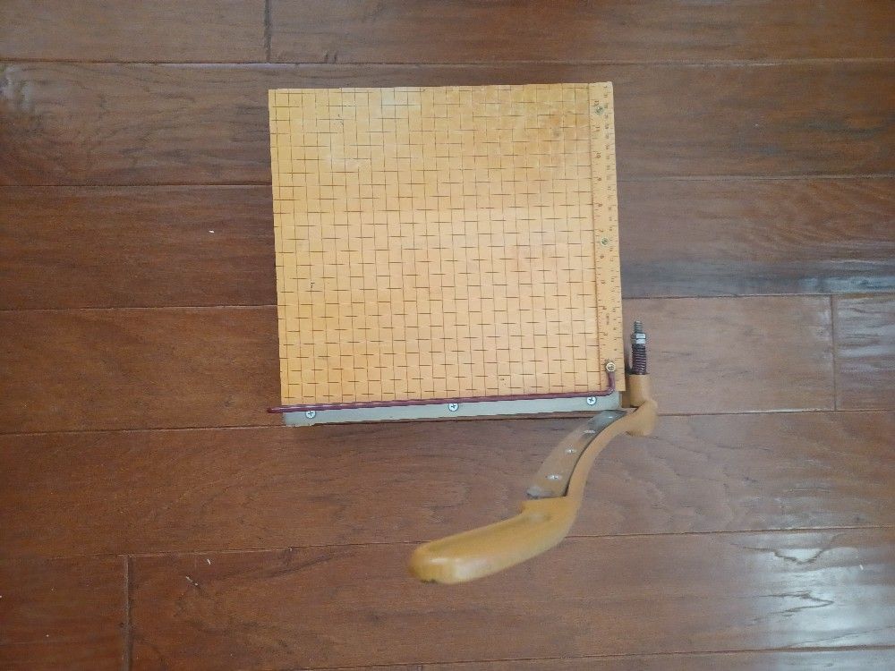 Wood Paper Trimmer