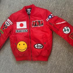Rucking Fotten Akira The Capsules Bomber Jacket New Size Small