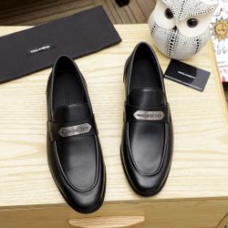 Dolce Gabbana Men’s Leather Shoes With Box New 