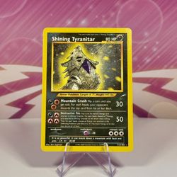 Shining Tyranitar - Secret Rare (113/105) Neo Destiny (2002)