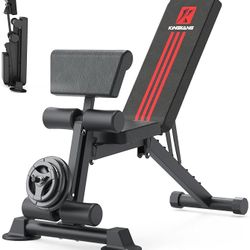 Weight Bench Press Adjustable Workout Bench for Home Gym Work out Exercise Equipment for Home Gym Incline Exercise Sit up Strength Training Weight Lif