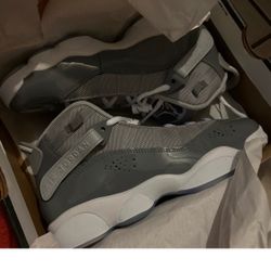 firat pair : jordan rings 6s 6y second pair Air jordan 1s