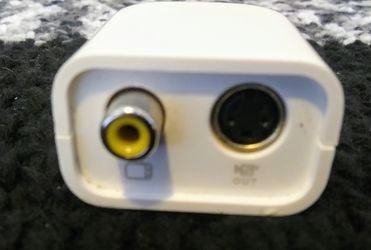 Genuine Apple Mini-VGA to Composite & S-Video | TV Adapter