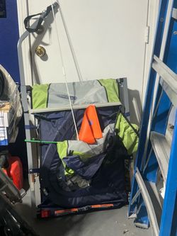 Take 2 Kids Bike Trailer, Double Seat