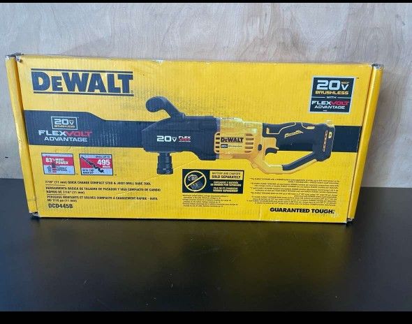 Dewalt New Hole Hawg Flex Volt 20v