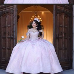 Moda 2000 Latest Volume 21 15ñera Pink  Dress 