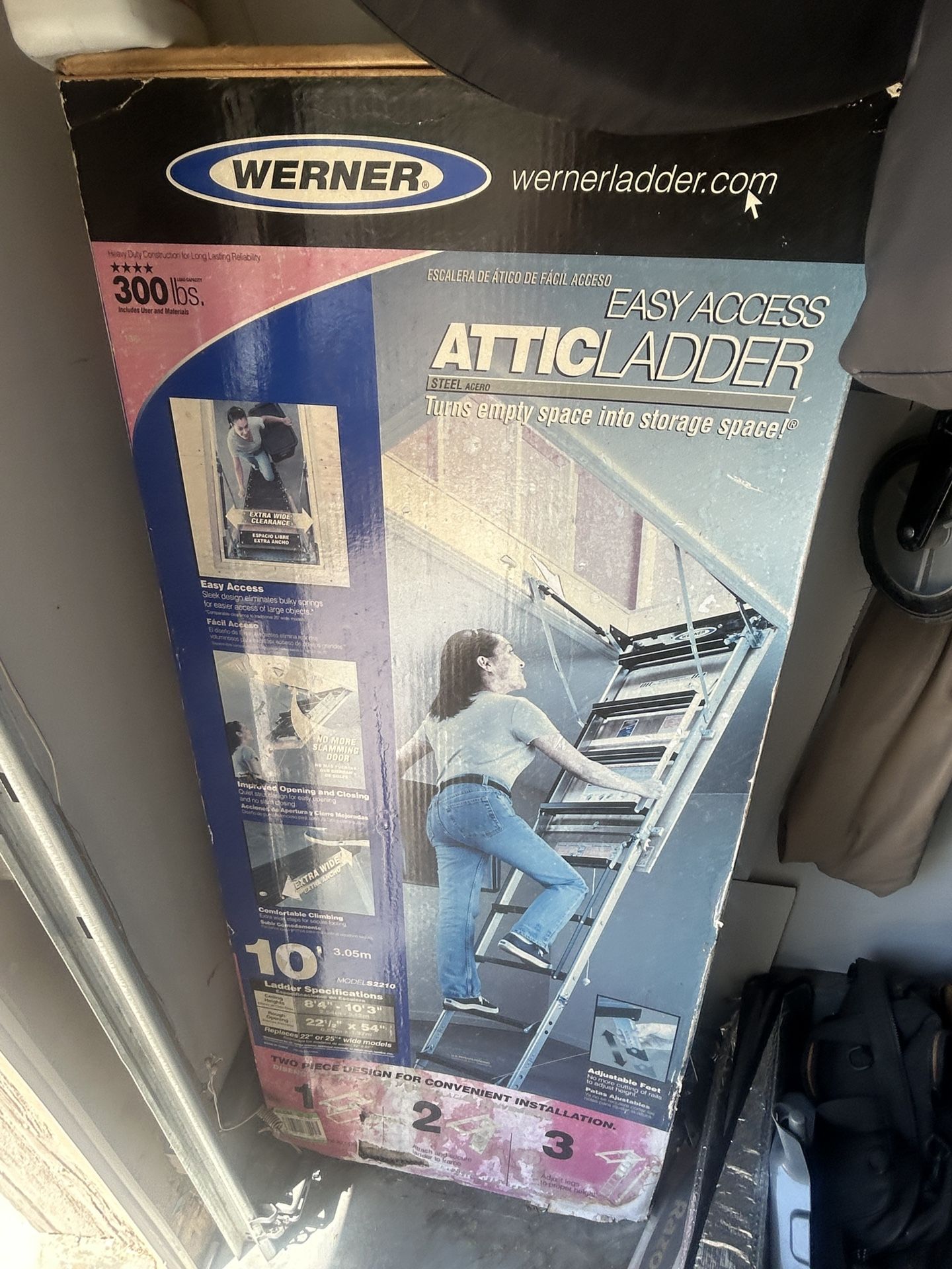 Werner 10’ Attic Ladder