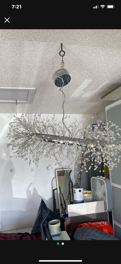 Beautiful LED crystal chandelier