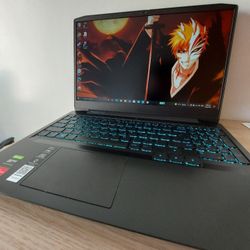 Lenovo 16" Gaming Laptop AMD Ryzen 5 5600u 8 GB RAM 512 GB SSD Nvidia GTX 1650 DDR5 Graphics 120Hz 1080P LCD Webcam Windows 11