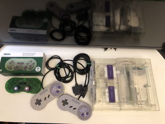 super nintendo console