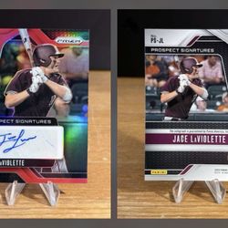 Jace LaViolette 2 Card Lot 