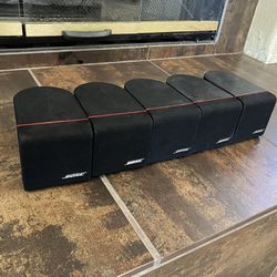 Bose Redline Single Cube Speakers Lifestyle/Acoustimass Black 
