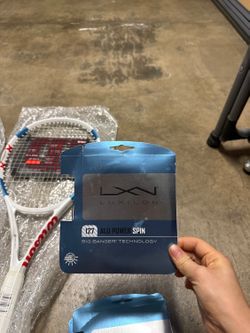 Luxilon ALU Power Spin 127 Tennis String Set - 1.27mm - 40ft - Brand New