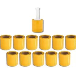 Yellow Narrow Banding, 5 X 1000 X 80, 12 rls 