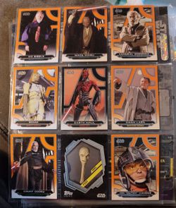 Rare Star Wars Card Lot