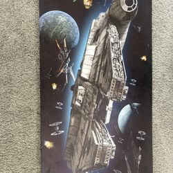 Millennium Falcon And X Wing Poster Set