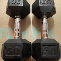 30 Lb. Dumbbells 