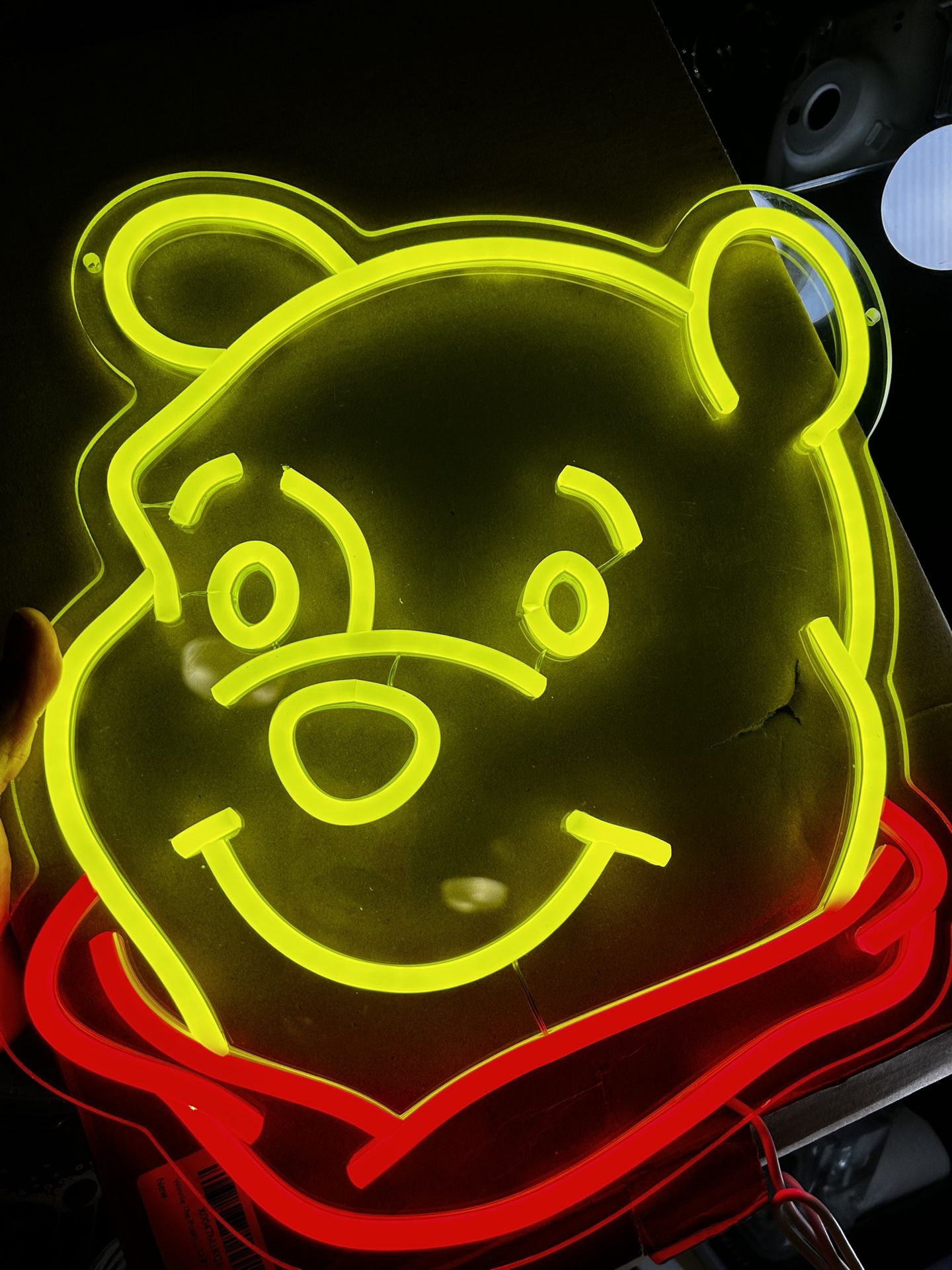 Winne the Pooh neon light 12.8x 15.2