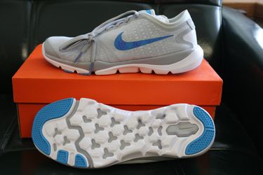 Nike Flex Trainer 6 Women's Training Shoes - Grey/Blue