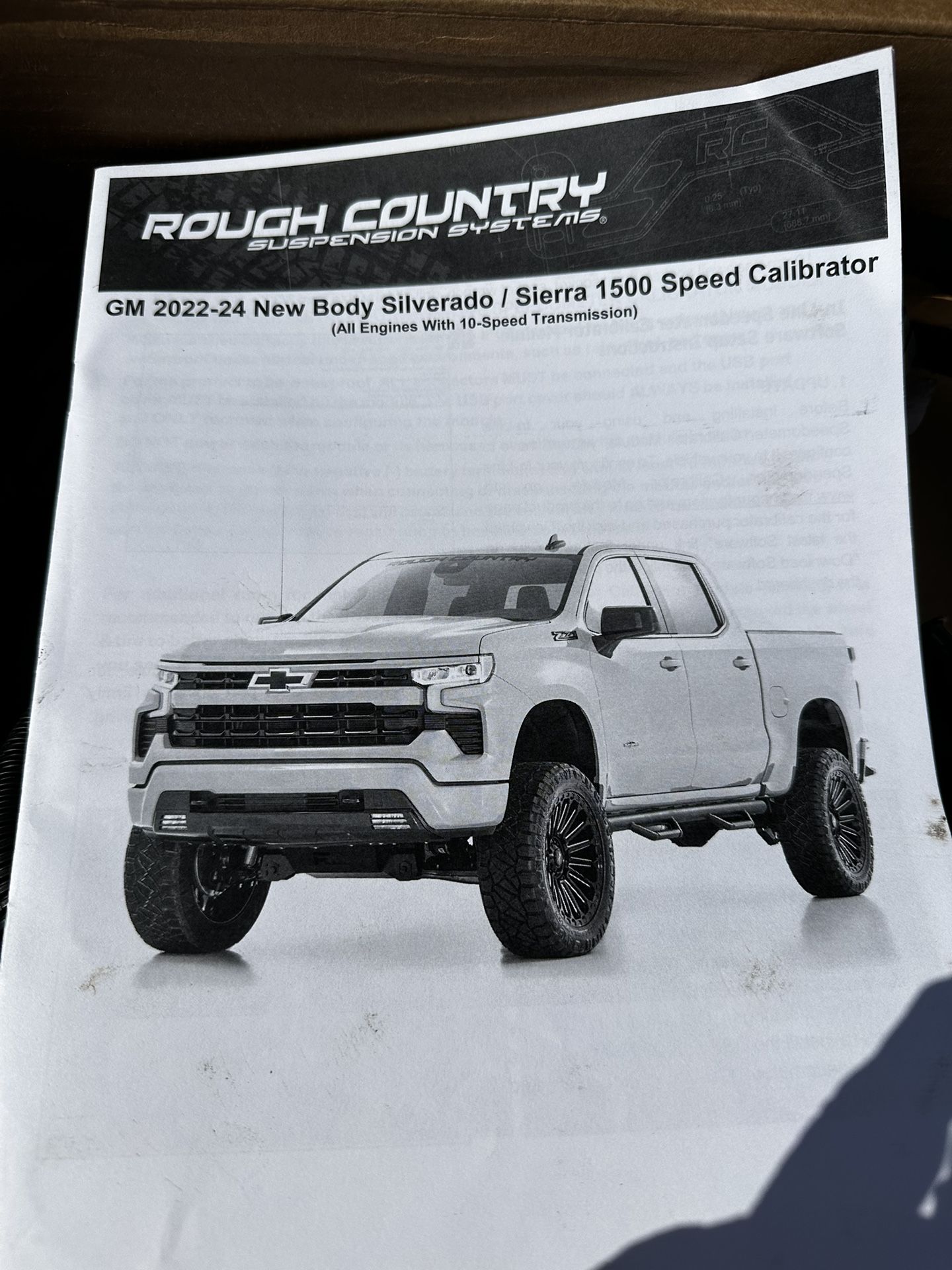 2022+ Chevy Silverado Speedometer Calibrator