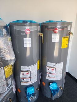 New water heater